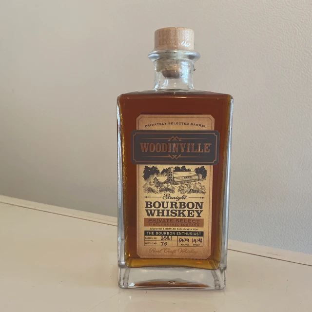 Woodinville Private Select Straight Bourbon (Bourbon Enthusiast) Barrel #2581