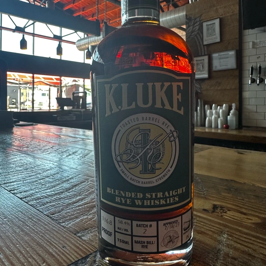 K.Luke Toasted Barrel - Barrel Proof Blended Rye - Batch 2