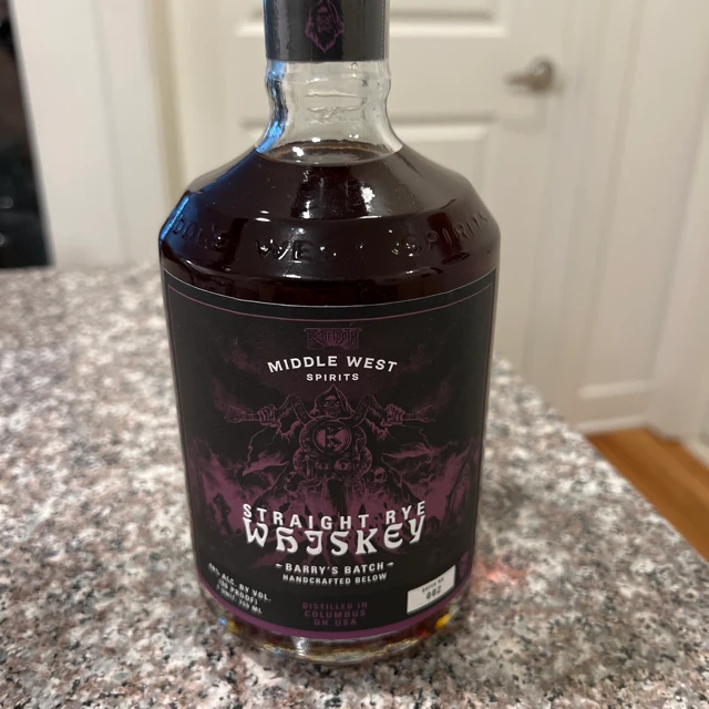 Barry's Batch Straight Rye Whiskey