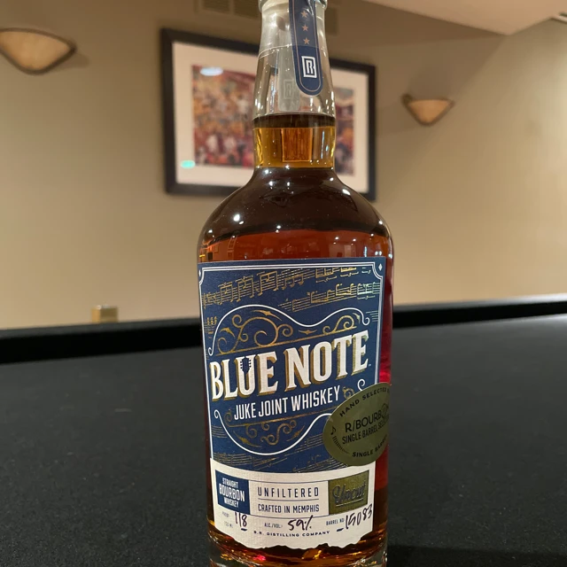 Blue Note Single Barrel (r/Bourbon selection)