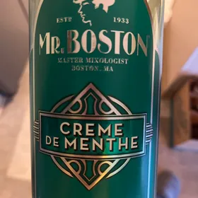Mr. Boston Creme de Menthe