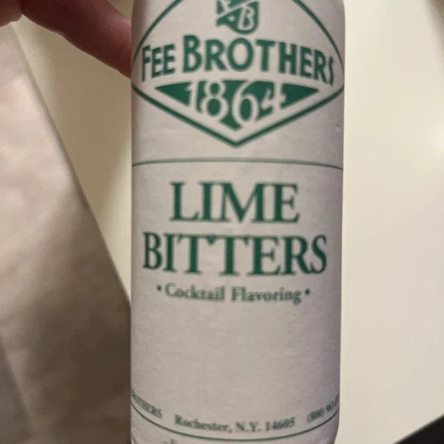 Fee Brothers Lime Bitters