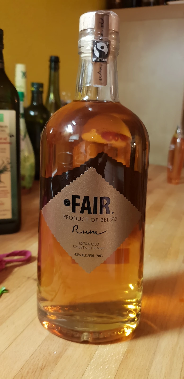 Fair Rum Extra old Belize