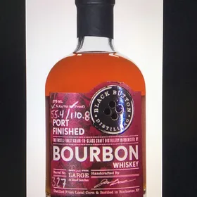 Black Button Port Finished Cask Strength Single Barrel Bourbon