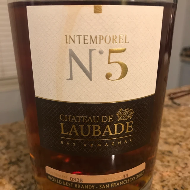 Chateau de Laubade Bas Armagnac Intemporel No 5