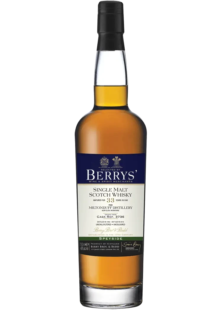 Berrys Miltonduff 33 Yr