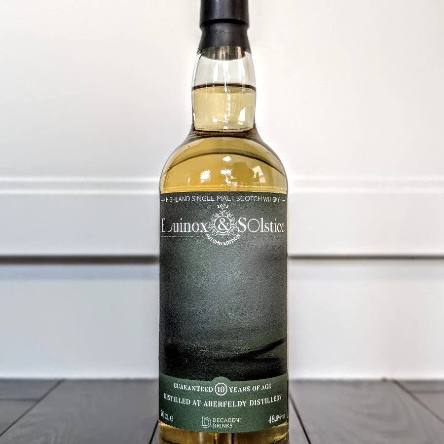 Equinox & Solstice Autum Aberfeldy 10 Year Single Malt Scotch Whisky
