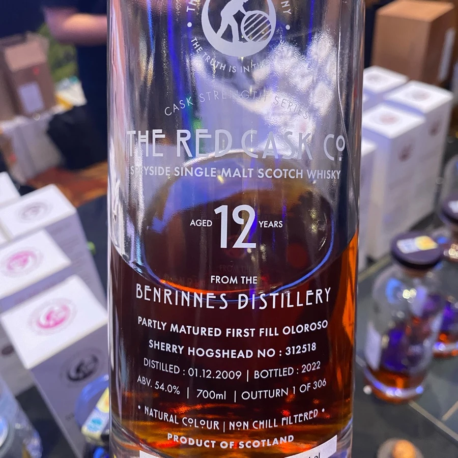 The Red Cask Co Benrinnes 12y Cask Strength No.312518