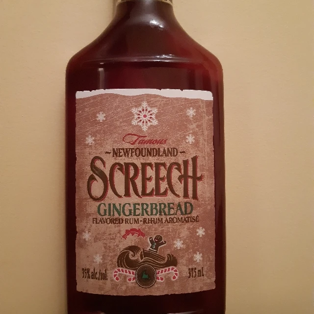 Newfoundland screech gingerbread