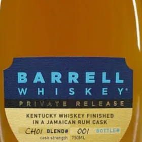 Barrell Whiskey Private Release CH01 Whiskey