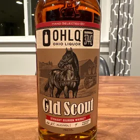 Old Scout Straight Bourbon Whiskey-OHLQ Barrel #37442