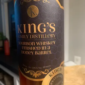 King's Family Bourbon Finished in a Honey Barrel (Sprayberry Bottle Shop - The Bin Cartel "Honey Barrel")