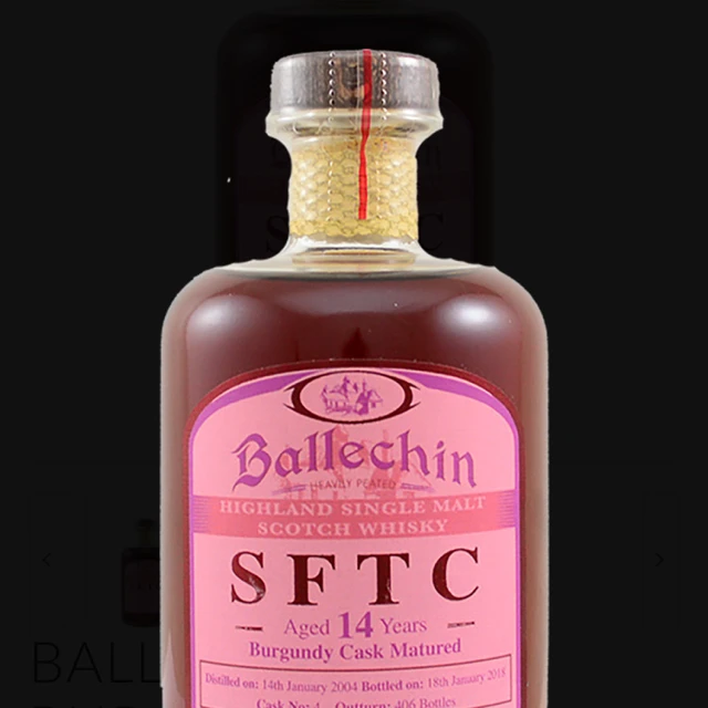 Ballechin 2004 14 Year SFTC Burgundy Cask Matured