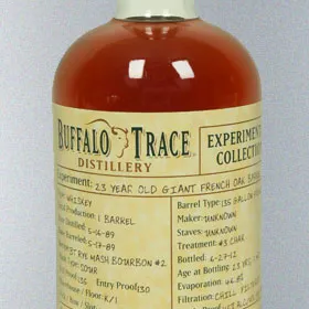 Buffalo Trace Experimental Collection 23 Year Giant French Oak Barrel