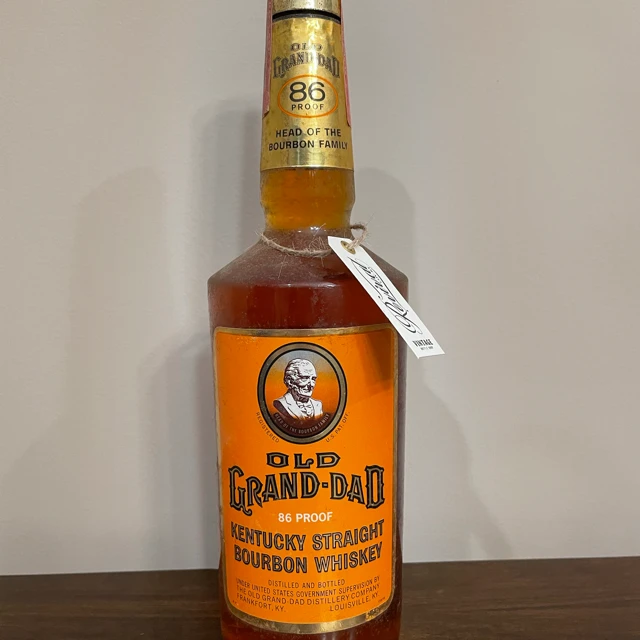 Old Grand Dad 86 Proof - 1974 Frank Rizzo Collection