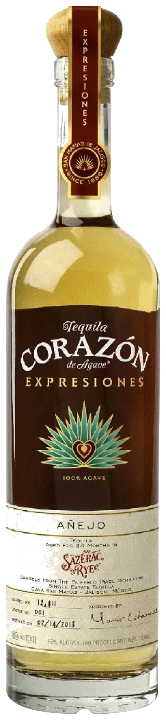 Corazon Anejo Sazerac Rye Expresiones