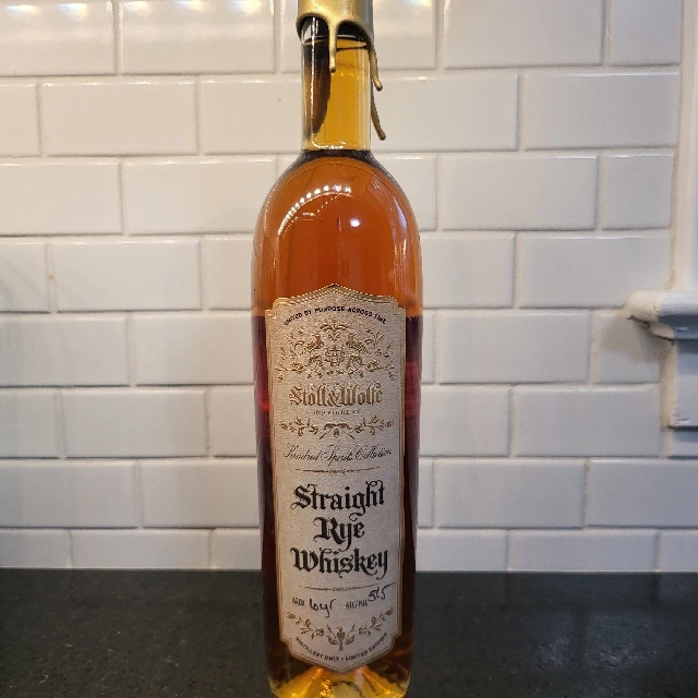 Still & Wolfe Straight Rye Whiskey