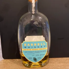Barrel whiskey infinite barrel project October 20, 2020