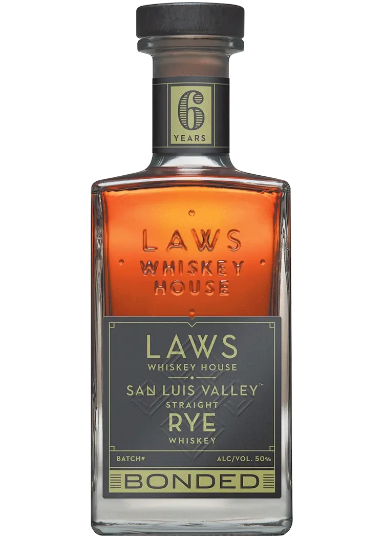Laws 6 Year San Luis Valley Straight Rye Bonded