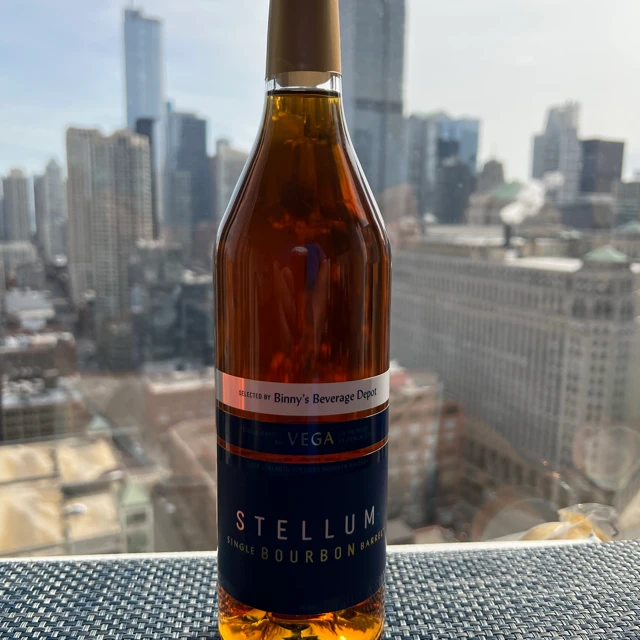 Stellum Single Barrel Vega Bourbon, Cask Strength Private Barrel Selection (Binny's)