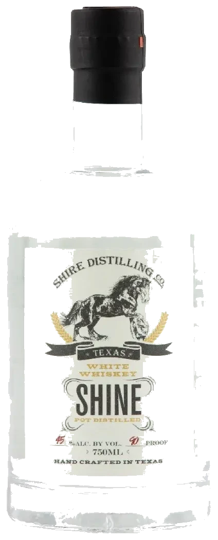 Shire Shine white whiskey