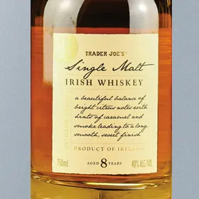 Trader Joe's 8 Year Single Malt Irish Whiskey