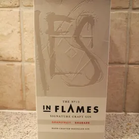 The No 13 In Flames Gin Grapefruit Rhubarb