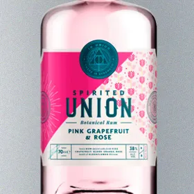 Spirited Union Pink Grapefruit & Rose Botanical Rum