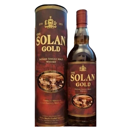 The Solan Gold Single Malt Whisky 750ml