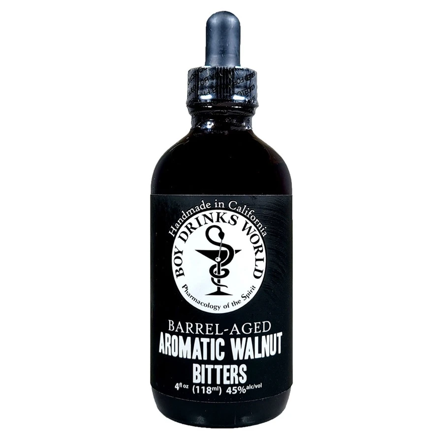 Boy Drinks World Barrel-Aged Aromatic Walnut Bitters