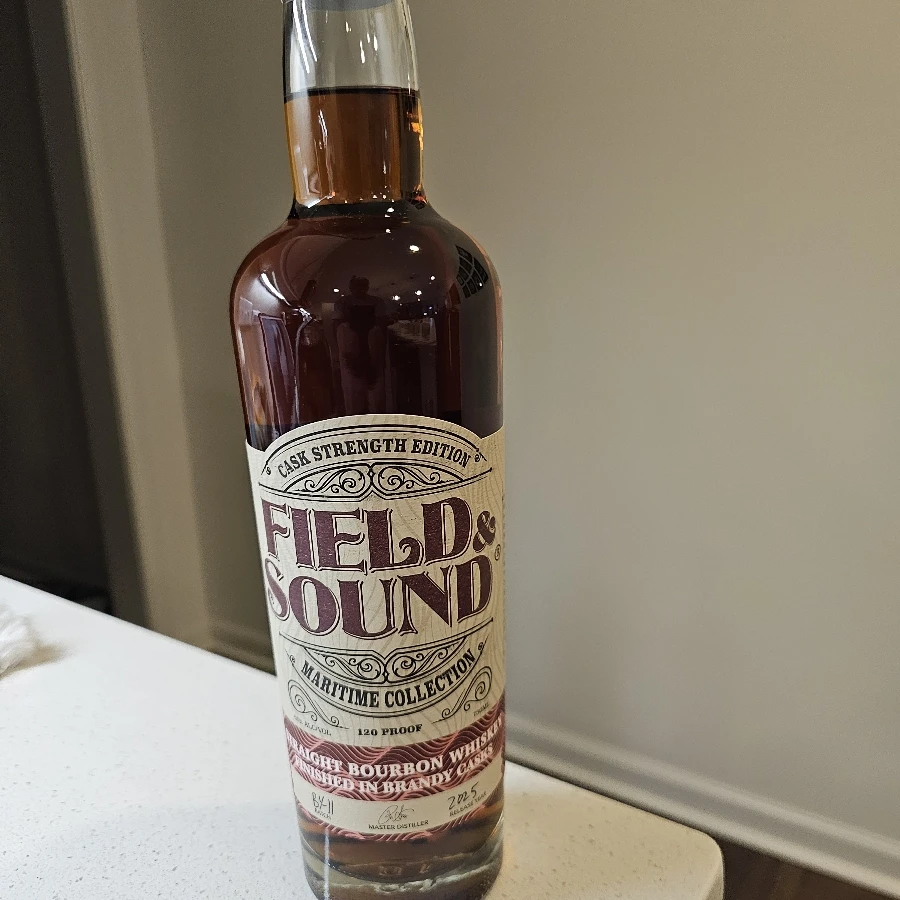 Field & Sound Maritime Collection Straight Bourbon Whiskey Finished in Brandy Casks