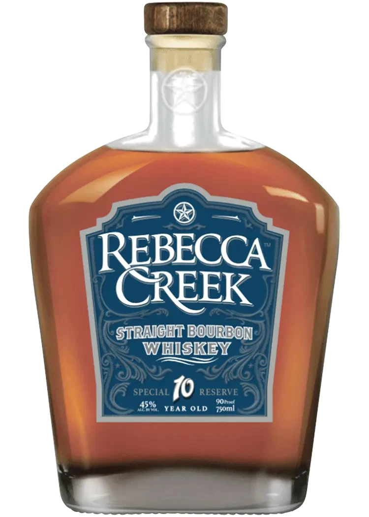 Rebecca Creek Straight Bourbon Whiskey Special 10 Year Old Reserve
