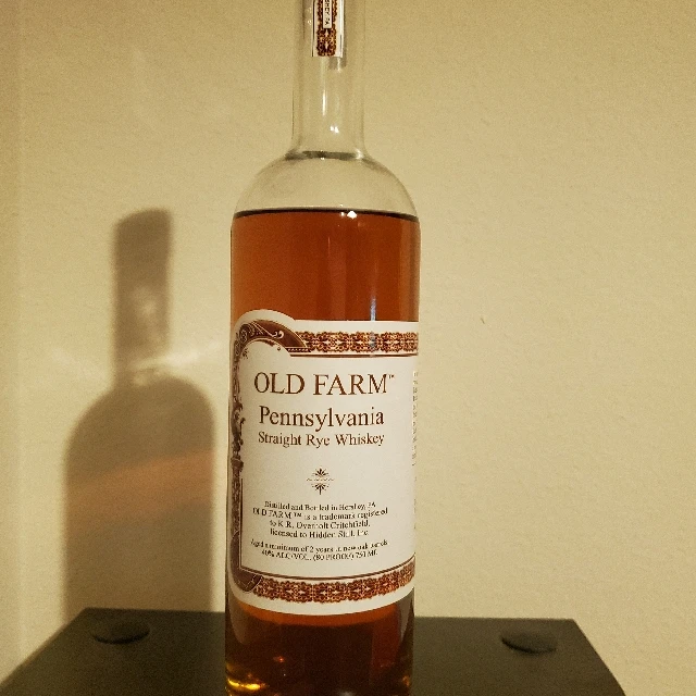 Old Farm Pennsylvania Straight Rye Whiskey