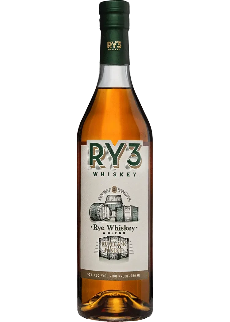 RY3 Whiskey Rum Cask Finish 100 Proof