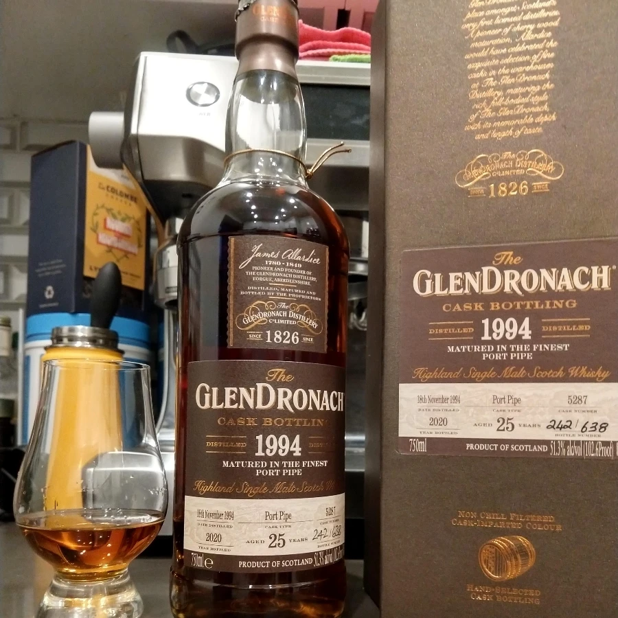 The GlenDronach 1994 Port Pipe