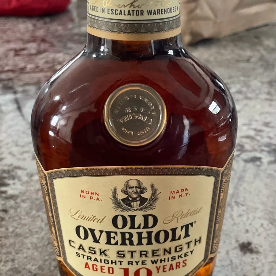 Old Everholt Cask Strenght Straight Rye Whisky 10 years