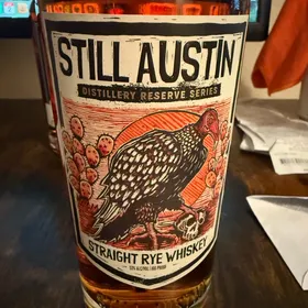 Still Austin Distillery Release Series Straight Rye Whiskey