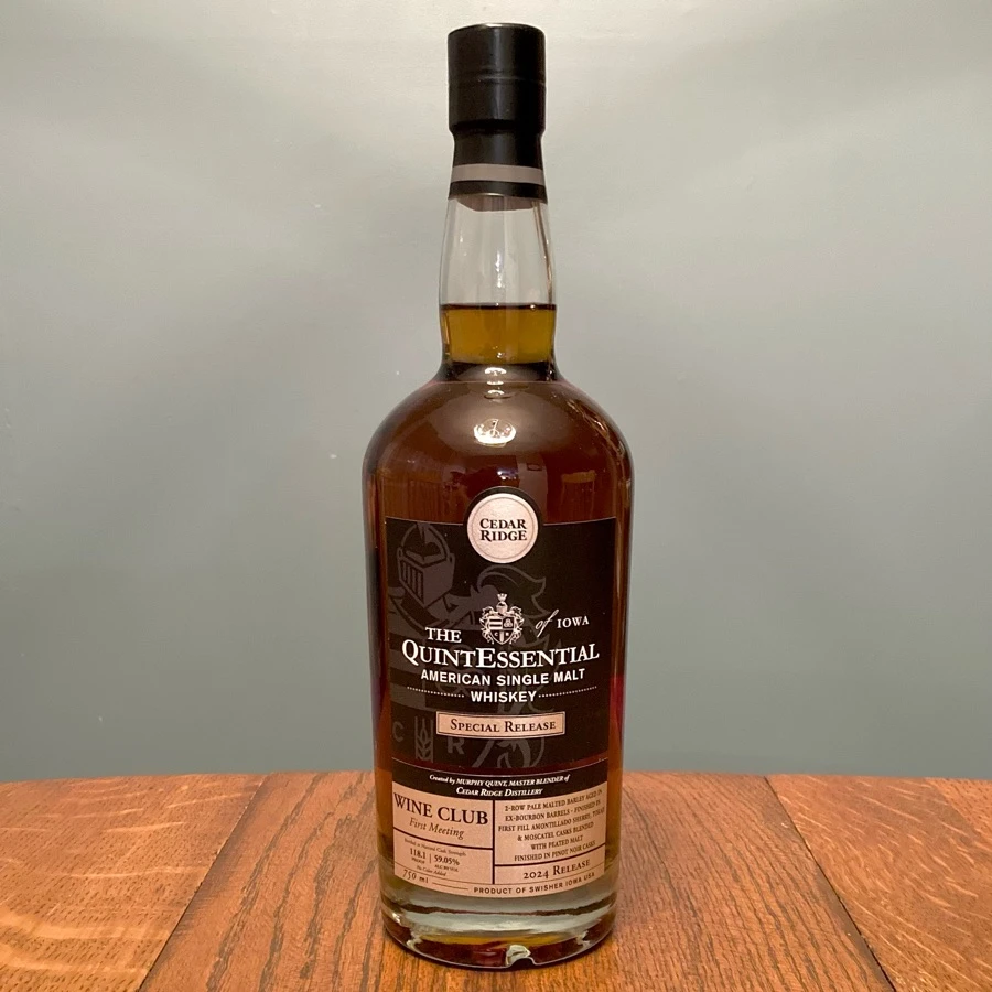 Cedar Ridge The Quintessential Special Release: Wine Club, First Meeting