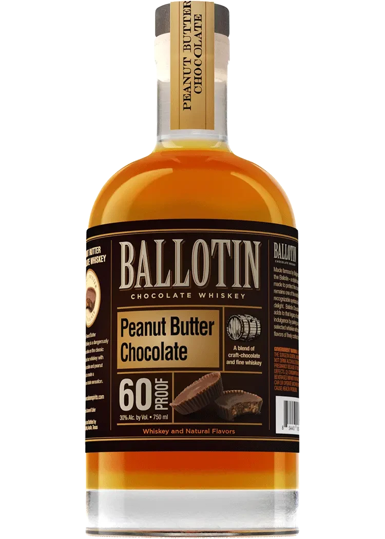 Ballotin Peanut Butter Chocolate Whiskey