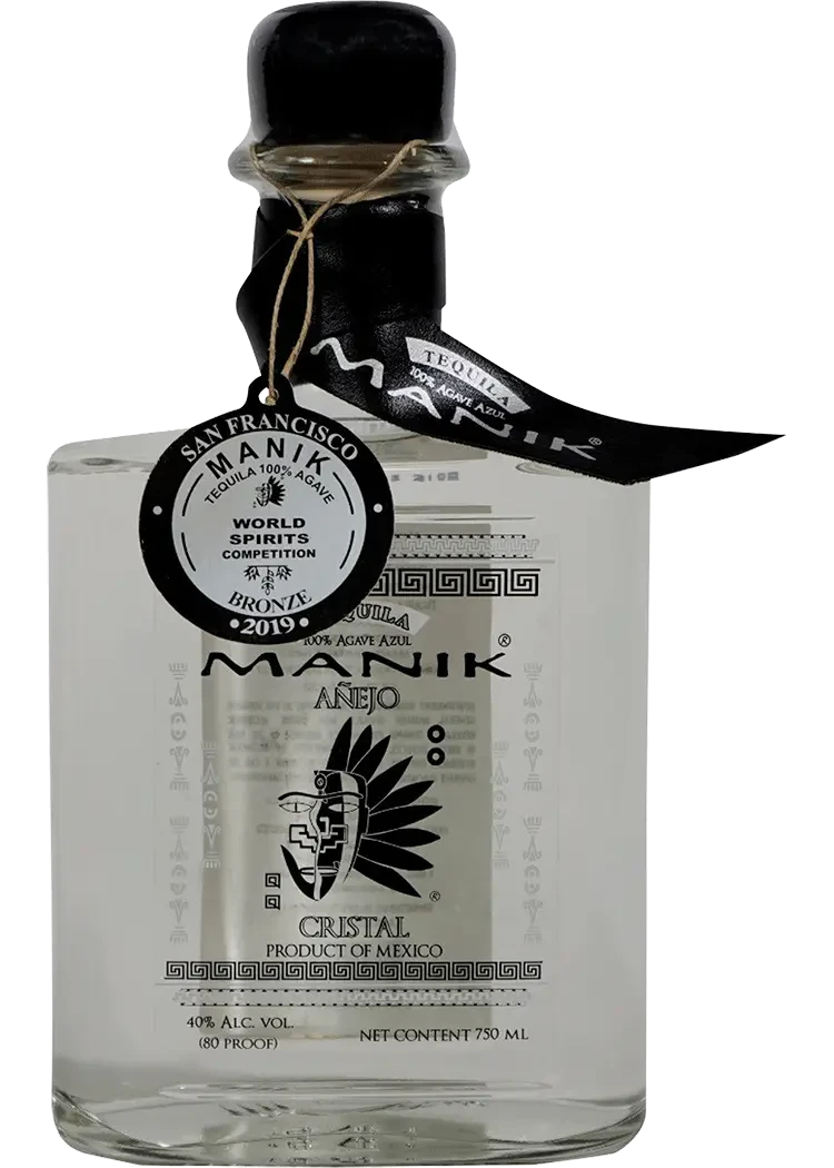 Manik Cristal Anejo Tequila