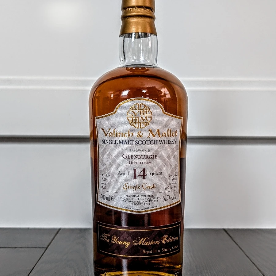 Valinch & Mallet Glenburgie 2010 14 Year Single Malt Scotch Whisky