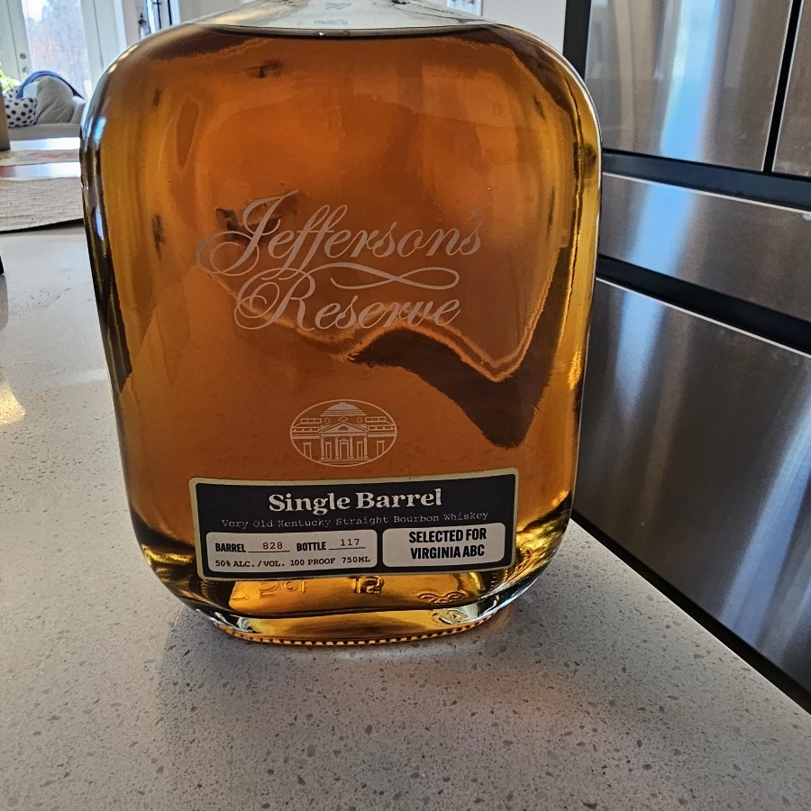 Jefferson's Reserve Single Barrel Virginia ABC