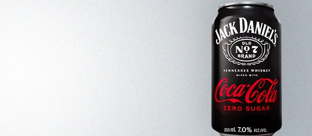 Jack Daniel's & Coca-Cola Zero Sugar
