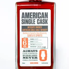 Santa Fe Spirits Mesquite Smoked ASM (American Single Cask #0006)