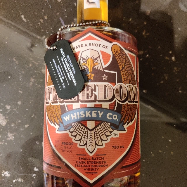 Freedom Cask Strength Straight Bourbon