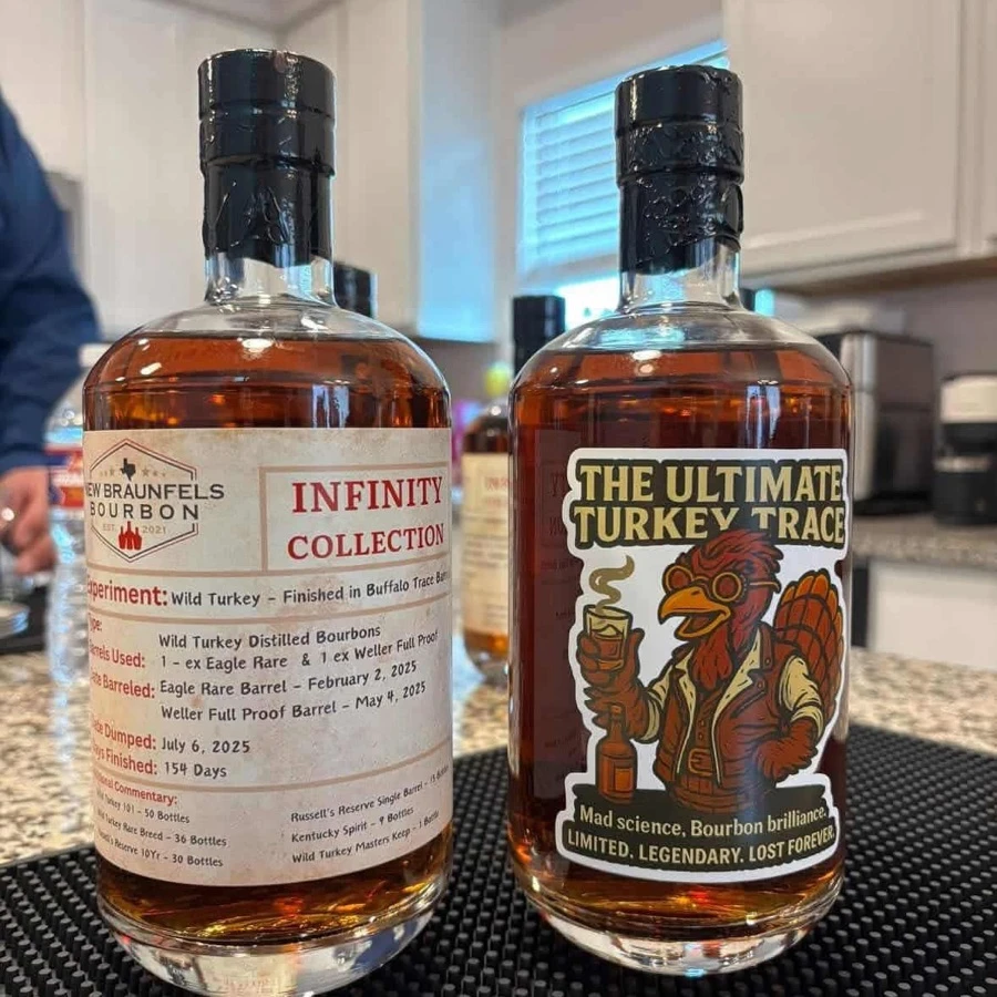 New Braunfels Bourbon Infinity Collection Experiment: Wild Turkey - Finished in Buffalo Trace Barrels