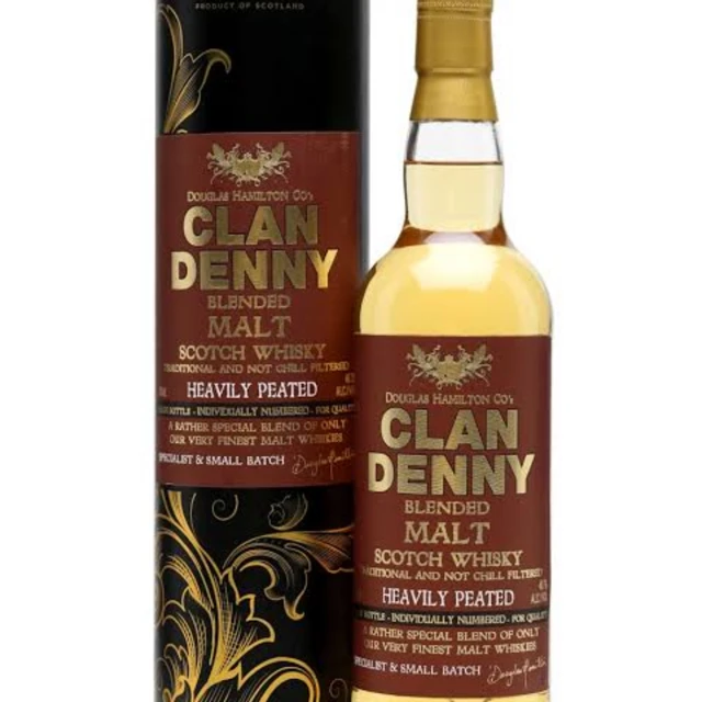 Clan Denny Heavily Peated Blended Malt