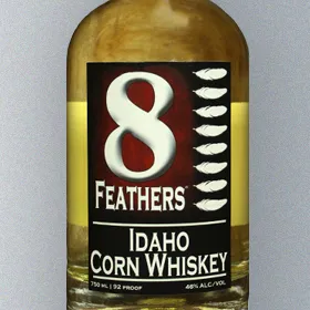 8 Feathers Idaho Corn Whiskey