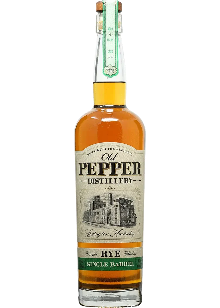 James E Pepper Single Barrel Rye "Odarby's Liqour Barn"