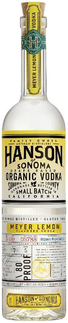 Hanson Of Sonoma Meyer Lemon Vodka